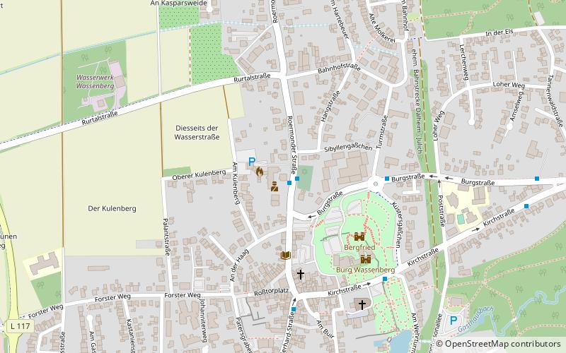 Liste der Baudenkmäler in Wassenberg location map