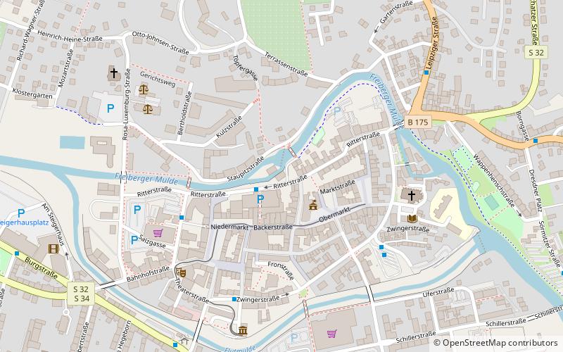 Staupitzmühle location map