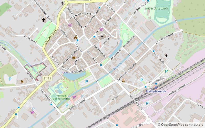 Kursächsische Postmeilensäule location map