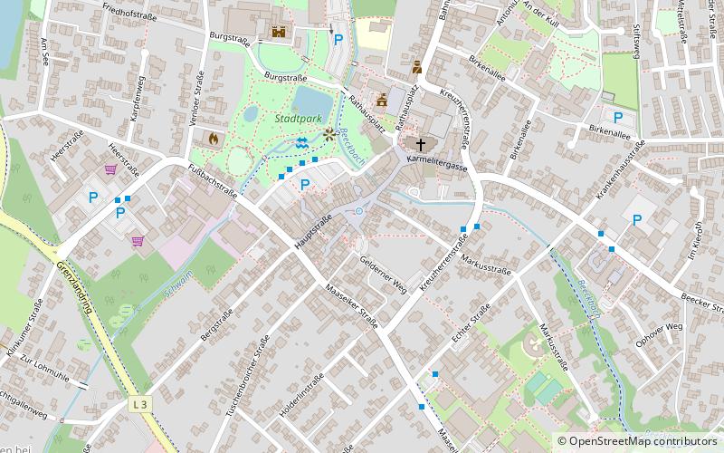 Liste der Baudenkmäler in Wegberg location map