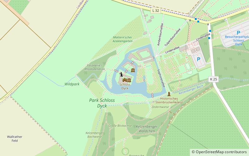 Schloss Dyck location map