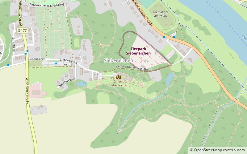 Schloss Siebeneichen location map