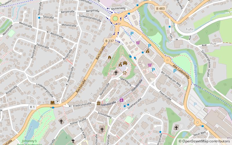 Pauluskirche location map