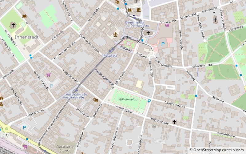 Jakobpassage location map