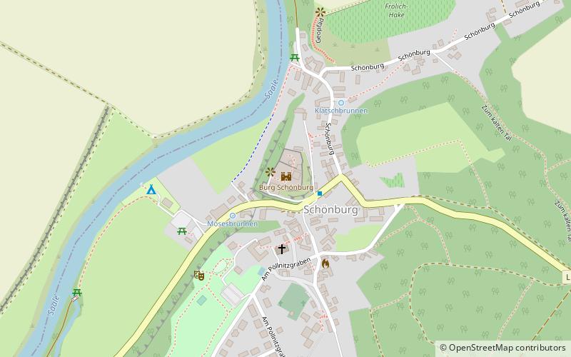 Schönburg Castle location map