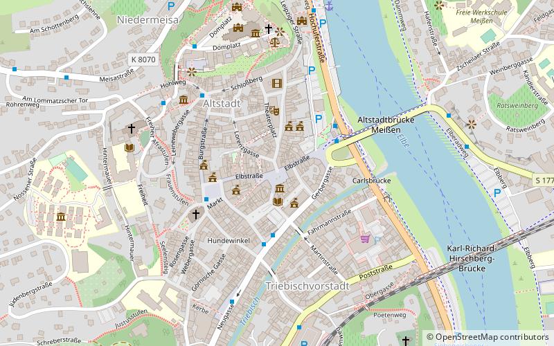 Heinrichsbrunnen location map