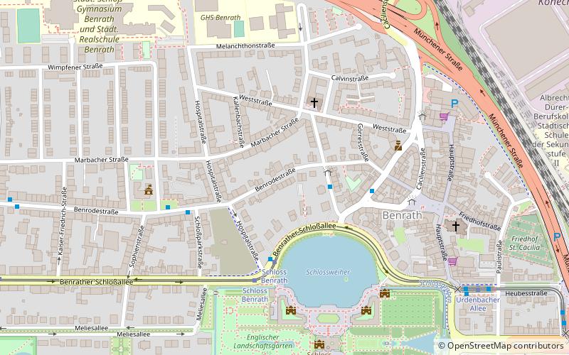Stadtbezirk 9 location map