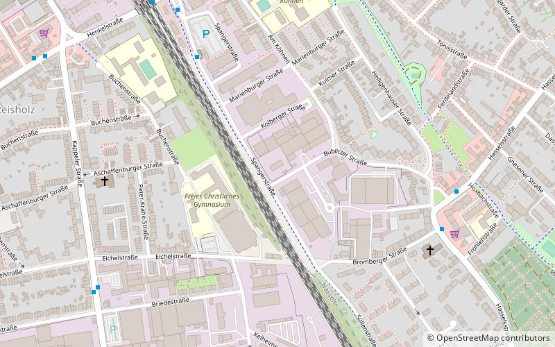 Düsseldorf-Reisholz location map