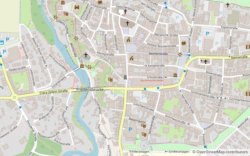 Lauenturm location map