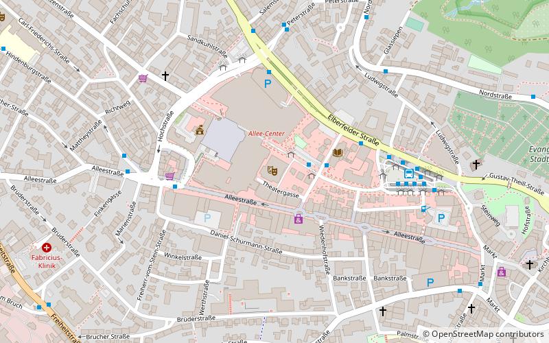 Teo Otto Theater location map