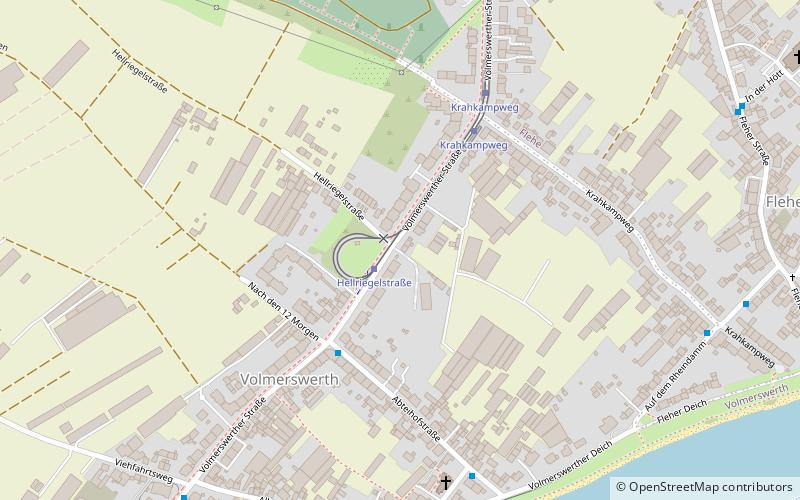 Volmerswerth location map