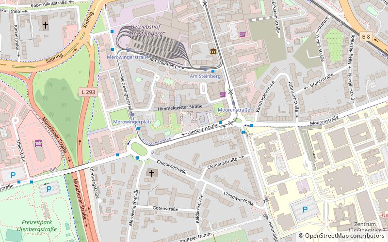 Kunstraum Düsseldorf location map