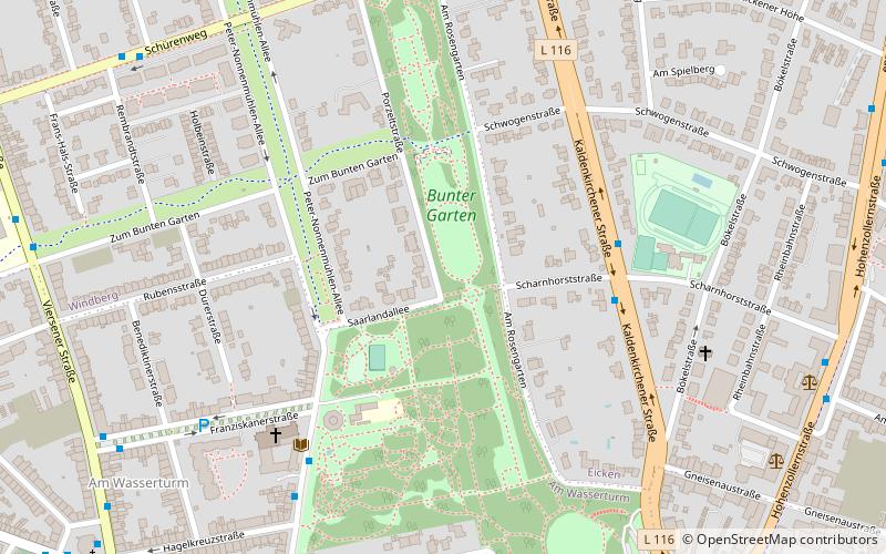 Bunter Garten location map