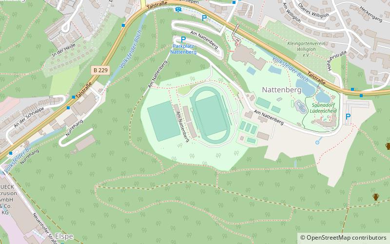 Nattenberg-Stadion location map