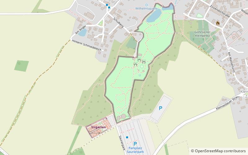 Saurierpark Kleinwelka location map
