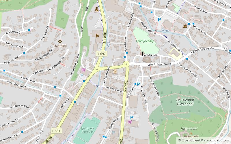 Amtsgericht Plettenberg location map