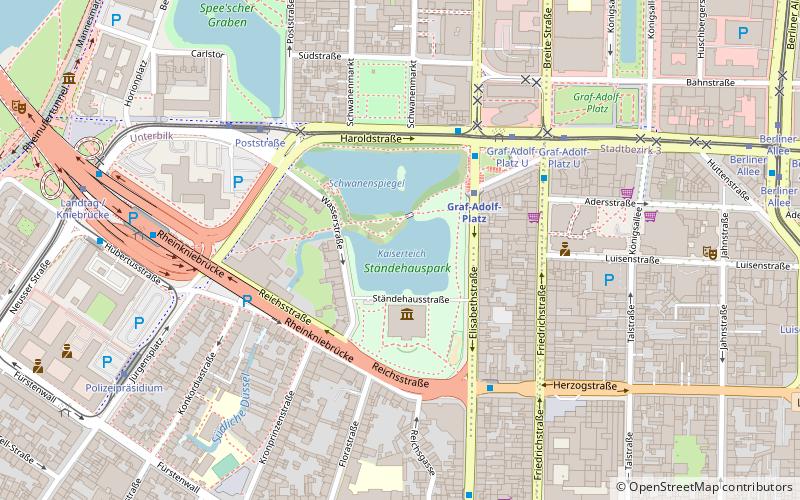 Ständehauspark location map