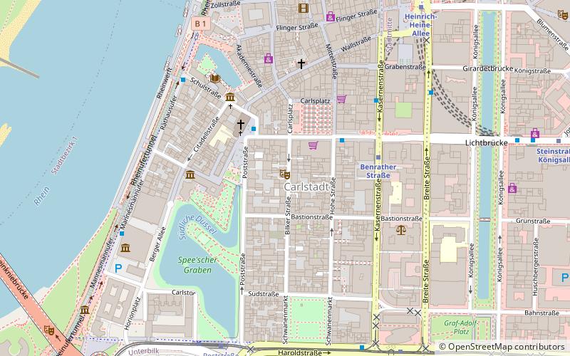 palais wittgenstein dusseldorf location map