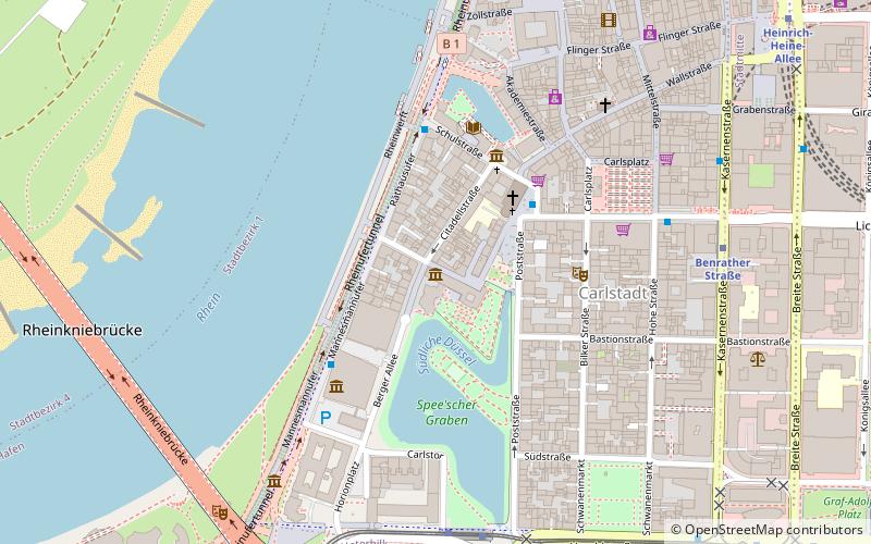 City Museum location map