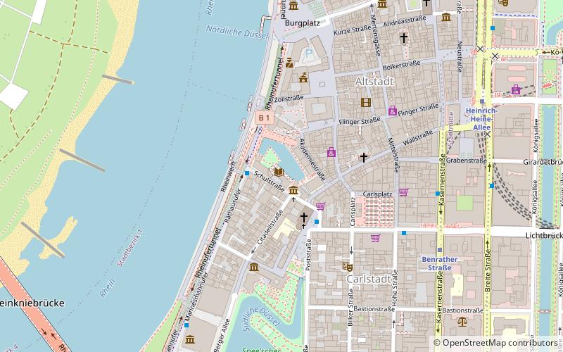 Filmmuseum Düsseldorf location map