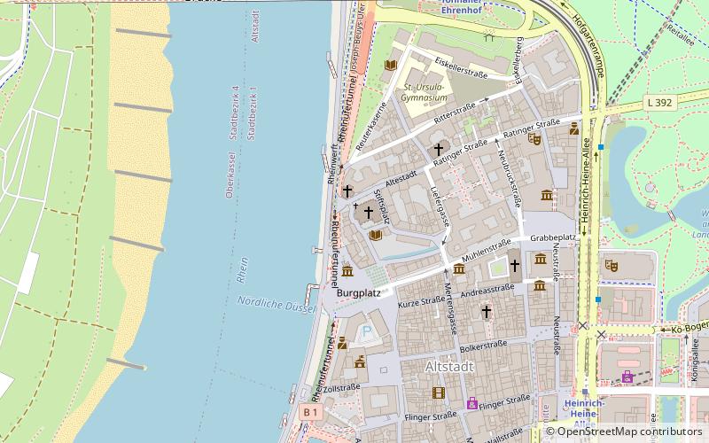 Stiftsplatz location map