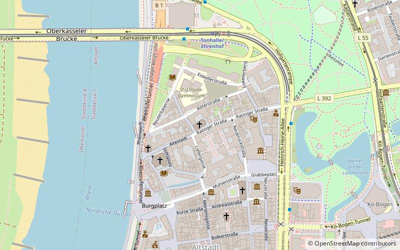 Kreuzherrenkirche location map