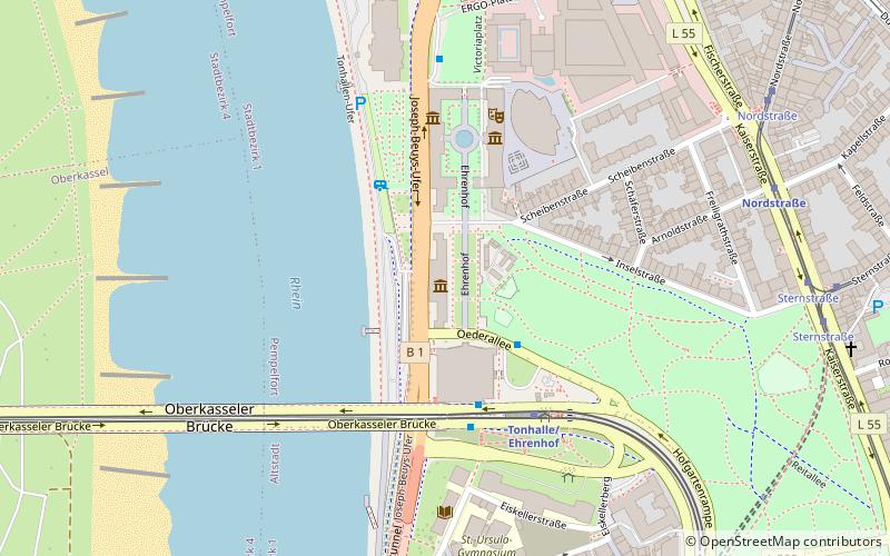 NRW-Forum Düsseldorf location map