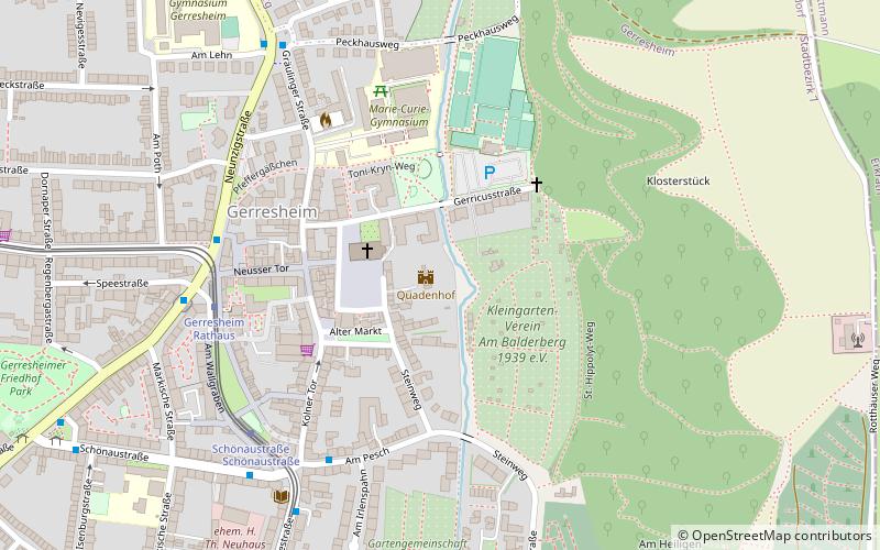 Stadtbezirk 7 location map