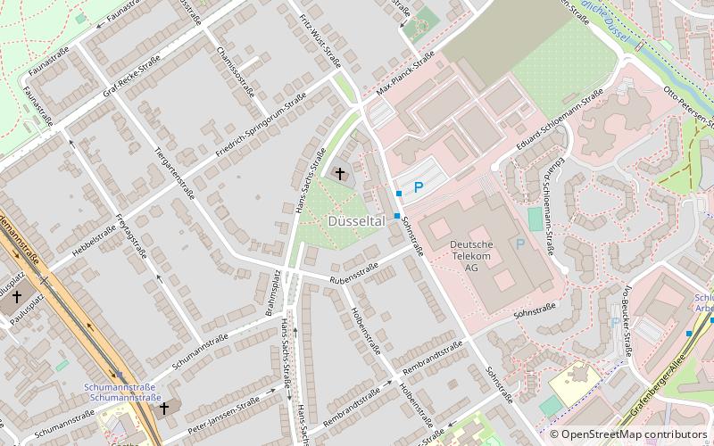 Düsseltal location map