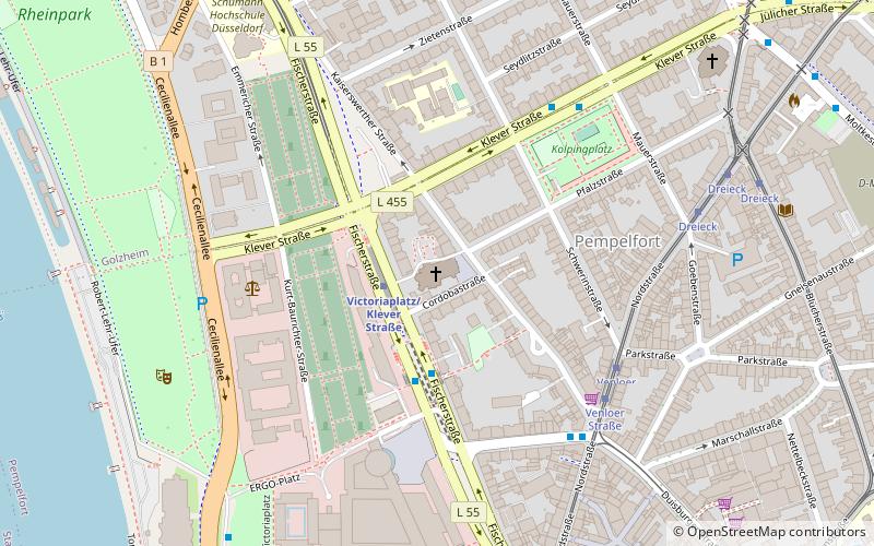 St. Adolfus location map
