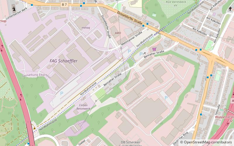 Bahnhof Wuppertal-Varresbeck location map