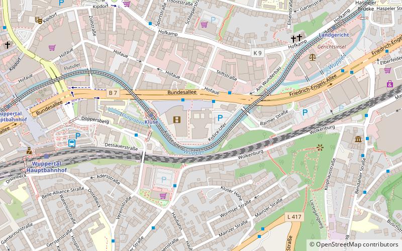 Schauspielhaus Wuppertal location map