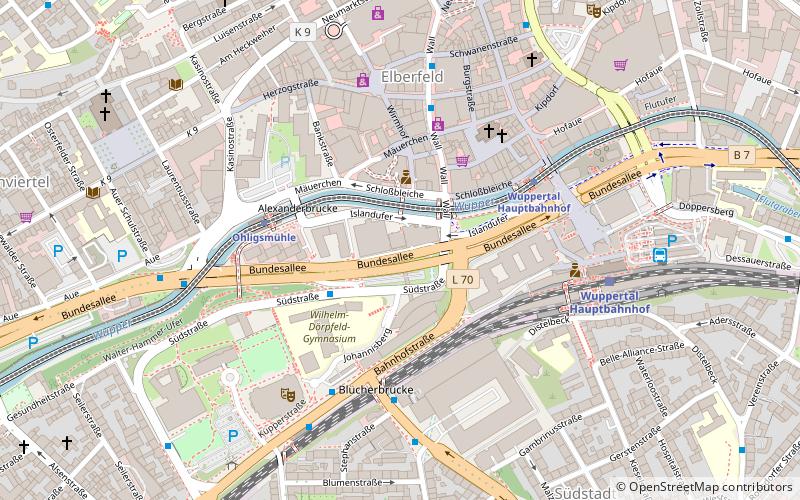 thalia theater wuppertal location map