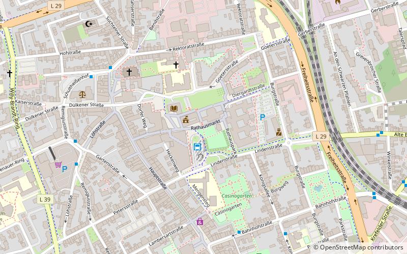 Wirbelsäule - The articulated column location map