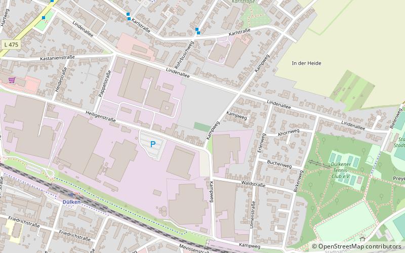 Jüdischer Friedhof Kampweg Dülken location map