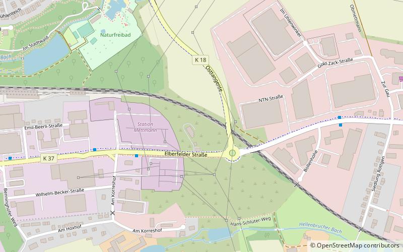 powiat mettmann location map