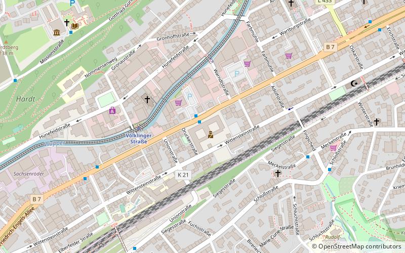 Polizeipräsidium Wuppertal location map
