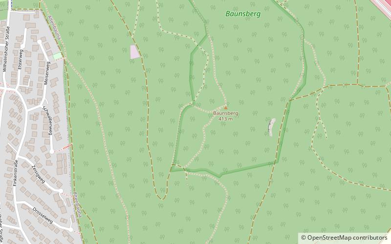 Baunsberg location map