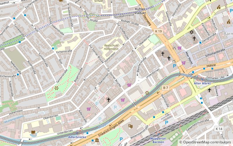 Christuskirche location map