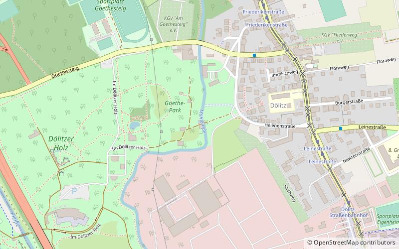 Torhaus Dölitz location map