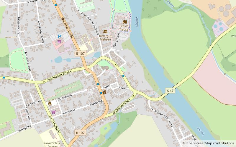 Trebsen/Mulde location map