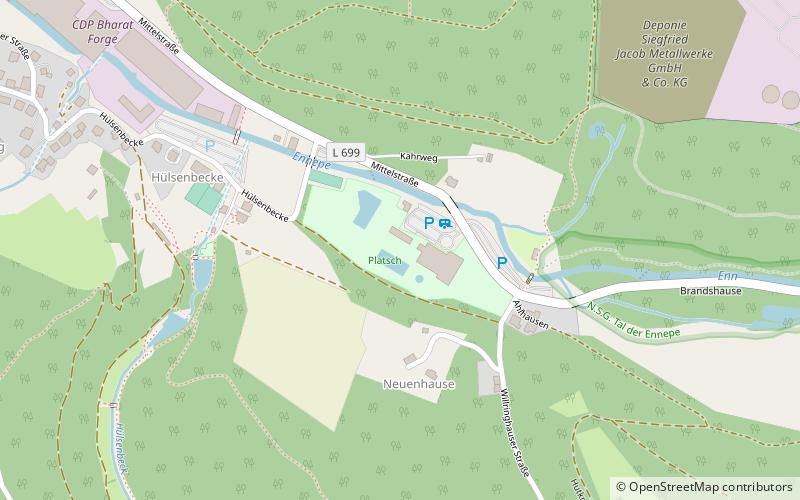 Platsch location map