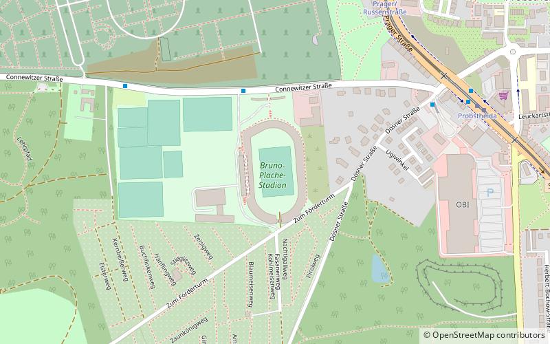 Bruno-Plache-Stadion location map