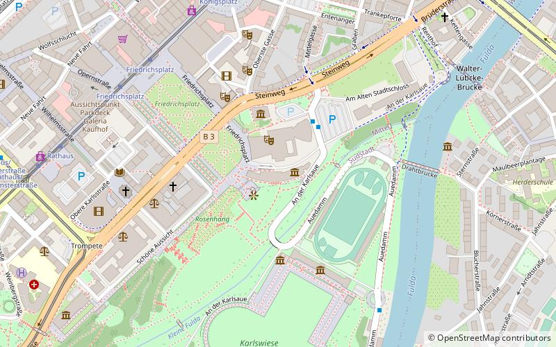 documenta-Halle location map