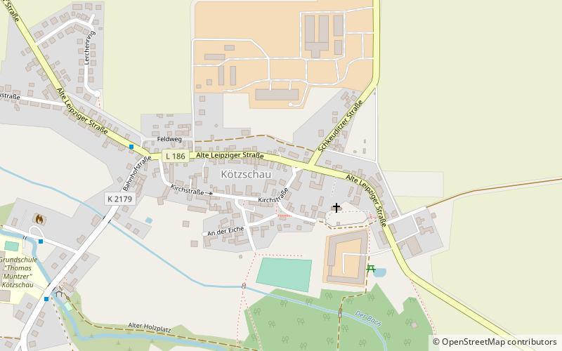 Kötzschau location map