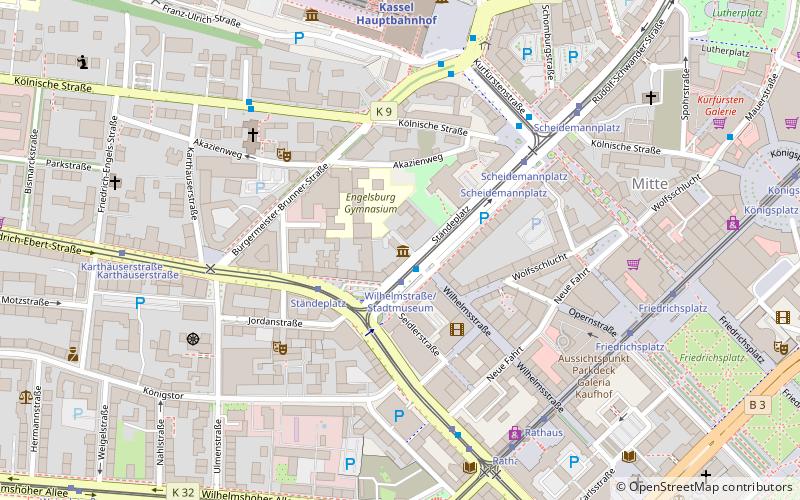 Stadtmuseum Kassel location map