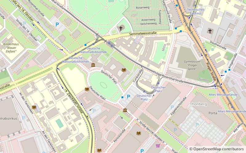 Deutsches Buch- und Schriftmuseum location map