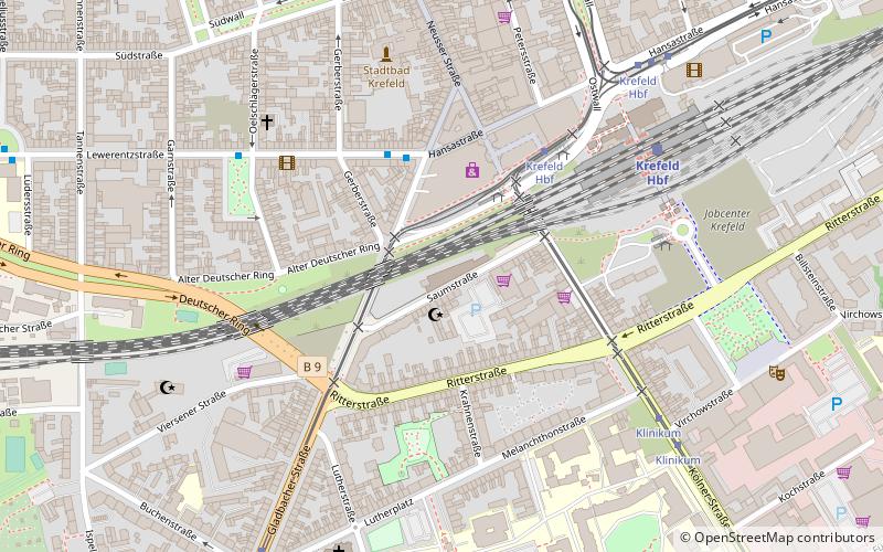 Südbahnhof location map