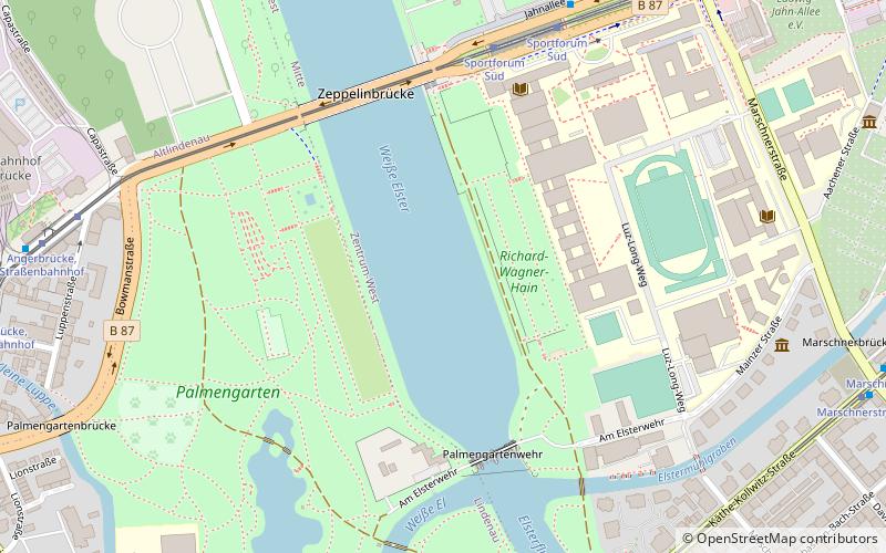 Richard-Wagner-Hain location map