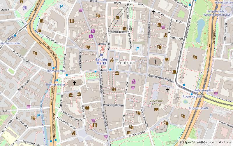 Zeitgeschichtliches Forum location map